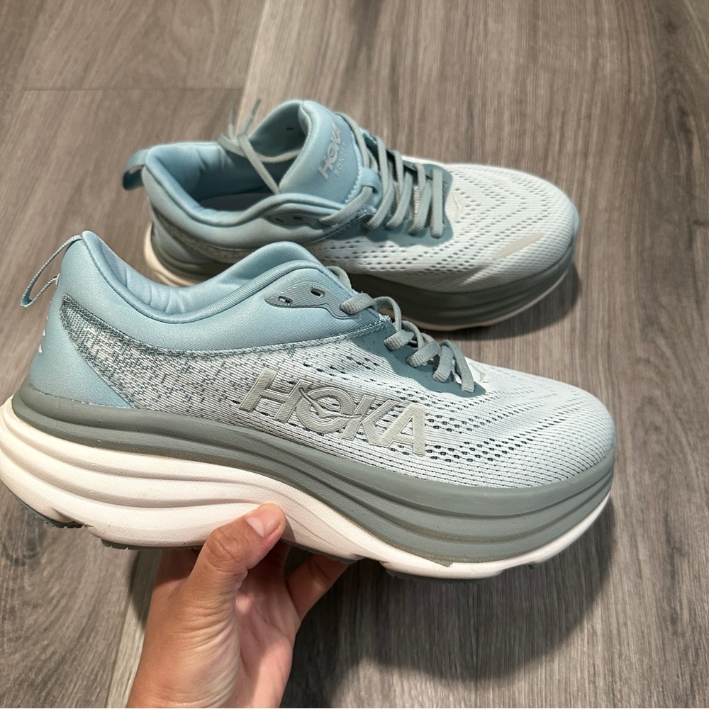 HOKA Women's Bondi 8 cloud blue
